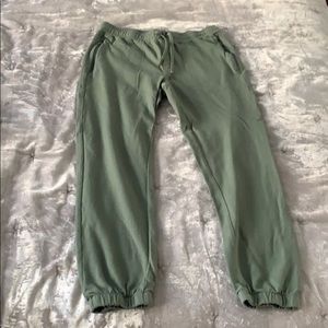 Light Sage Green Supersoft Cargo Joggers, Small